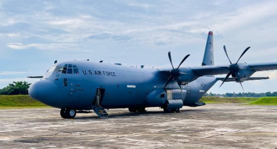 U.S. C-130 Airlifts Sahana Yathra Aid
